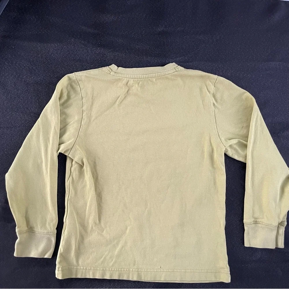 Gymboree Olive Elephant Long Sleeve Tee